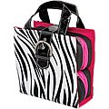 Oasis Zebra Microfiber Embellishment Tote