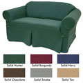 Solid Duck Sofa Slipcover 