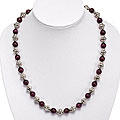 Handmade Lavender Cat's Eye Silver Necklace (Thailand)