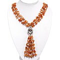 Handmade Three-strand Honeycomb Quartz Necklace (Thailand)