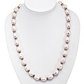 Handmade Freshwater Pearl and Silver Bead Necklace (Thailand)