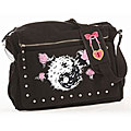 Rock N Moms Yin & Yang Hand-painted Messenger Diaper Bag