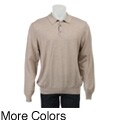 Toscano Men's Italian Merino Wool Sweater