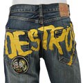 Ed Hardy Men's 'Destroy' Denim Jeans