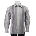 Cotton Reel Men's Exploded Stripe Woven Shirt