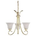 Rialto Polished Brass 3-light Decorative Chandelier