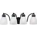 Metropolis Fluorescent 4-light Bath Bar