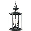 Athenia Gold Patina 3-light Hall/ Foyer Fixture