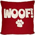'Woof' Dog Decorative Pillow