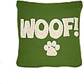 'Woof' Dog Decorative Pillow