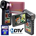 SVP T618 2.7-inch 720p HD Pink Camcorder with 8GB Memory Card