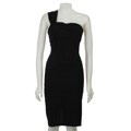 Necessary Objects Junior's One-shoulder Dress
