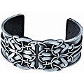 Pewter Celtic Shield Cuff Bracelet