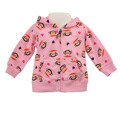 Small Paul by Paul Frank Infant Girl's Allover Monkey Hoodie