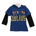 Small Paul by Paul Frank Toddler Boy's Long-sleeve Hooded T-shirt