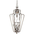 Montauk Antique Brushed Nickel 6-light Hall/ Foyer Light Fixture 