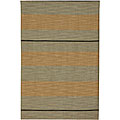 Hand-woven Arrah Dhurry Wool Rug (4' x 6')