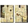 Sara Abbott 'Riviera Drive' Oversized Canvas Art Set