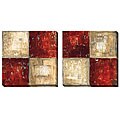 Jane Bellows 'Quadrilateral' Oversize Canvas Art Set
