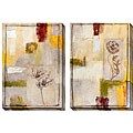 Jane Bellows 'Flora III & IV' Oversized Canvas Art Set