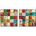 Jane Bellows 'Shapes' Oversized Canvas Art Set