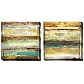 Jane Bellows 'Provoke' Oversized Canvas Art Set