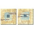 Jane Bellows 'Disseminate' Oversized Canvas Art Set
