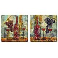 Jane Bellows 'Vineyard Splendor' Canvas Art Set