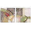Barbara Zoern 'Shapeless Fragments' Canvas Art Set