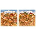 Cecile Broz 'Provence' Oversized Canvas Art Set