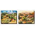 Cecile Broz 'The Village' Oversized Canvas Art Set