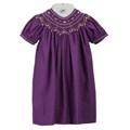 Petit Ami Infant Girls' Smocked Neckline Dress