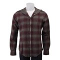 Pop Icon Men's Flannel Hooded Shirt