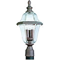 Covington 1-light Post-mount Light Fixture