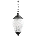 Winona Golden Aubergine 3-light Outdoor Pendant Light