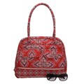 Vera Bradley 'Frankly Scarlet' Bowler Bag