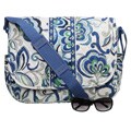 Vera Bradley 'Mediterranean White' Messenger Bag