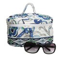 Vera Bradley 'Mediterranean White' Travel Cosmetic Bag