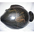 Handmade Large Fish Vase (Nicaragua)
