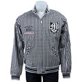 MO7 Men's Zip-front Gingham Jacket