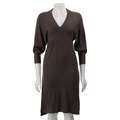 Connected Women's Charcoal Sweater Dress