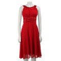 Connected Apparel Women's Chiffon Cocktail Dress