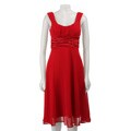 Connected Apparel Women's Garnet Scoop-neck Dress