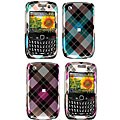 Blackberry Curve 8520 Plaid Design Protector Case
