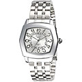 Activa Men's Stainless Steel Silver Dial Watch