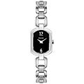 Pulsar Women's Black Dial Silvertone Watch