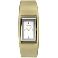 Pulsar Women's Silvertone Dial Beige Leather Strap Watch