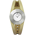 Pulsar Women's Silvertone Dial Beige Leather Strap Watch