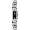 Pulsar Women's Stainless Steel Black Dial Watch