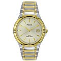 Pulsar Men's Brushed Stainless Steel Two-tone Watch